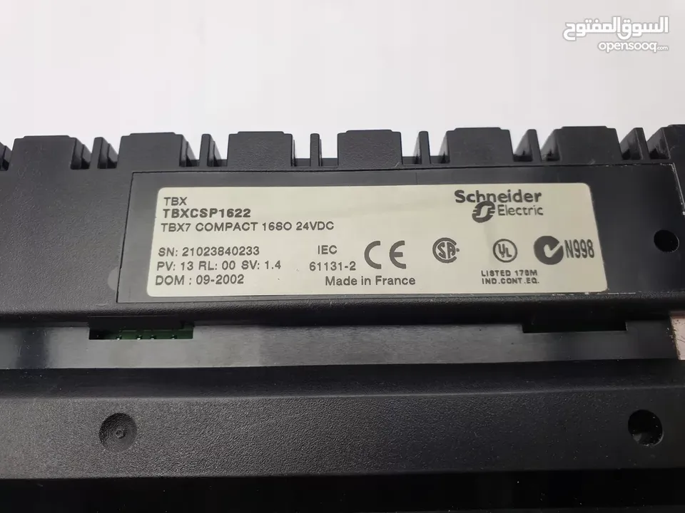 ANALOGUE INPUT/OUTPUT BASE, TBX7, 0.5AMP, 24VDC, CHANNELS:16, 16 INPUTS, 8 OUTPUTS, 24 VDC, IP20