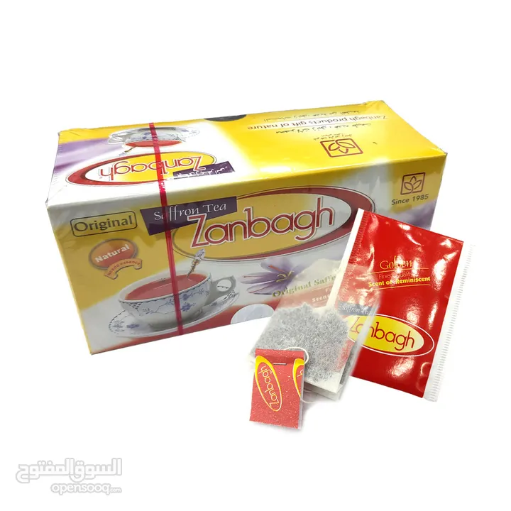 Zanbagh Saffron Tea - 20Pcs - 40gr