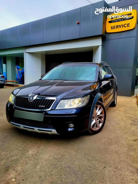 سكودا اوكتافيا رمش تحويل كامل اصلي الى (SCOUT) طقم كامل مستورد مختم بختم شركة Vw skoda
