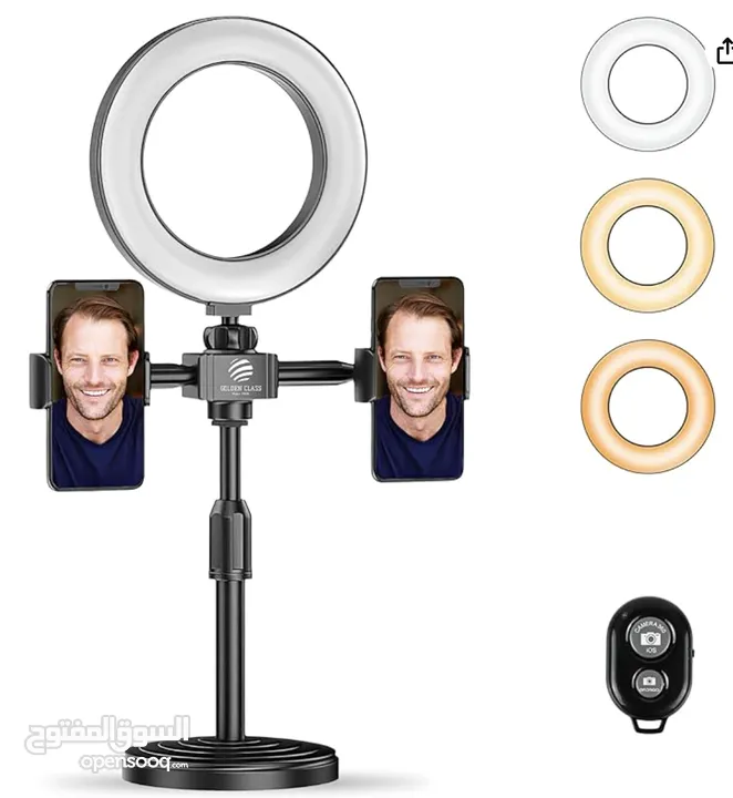 Selfie ring light for mobile phone