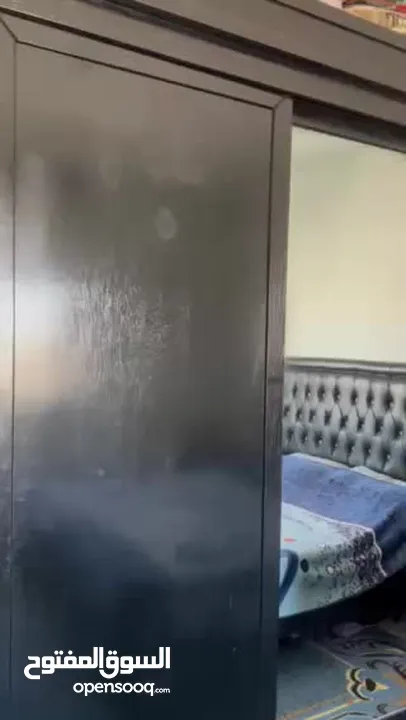 غرفة نوم 5 قطع لون اسود
