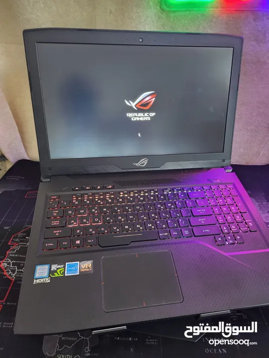 للبيع لابتوب ASUS ROG للألعاب والمونتاج – مواصفات قوية