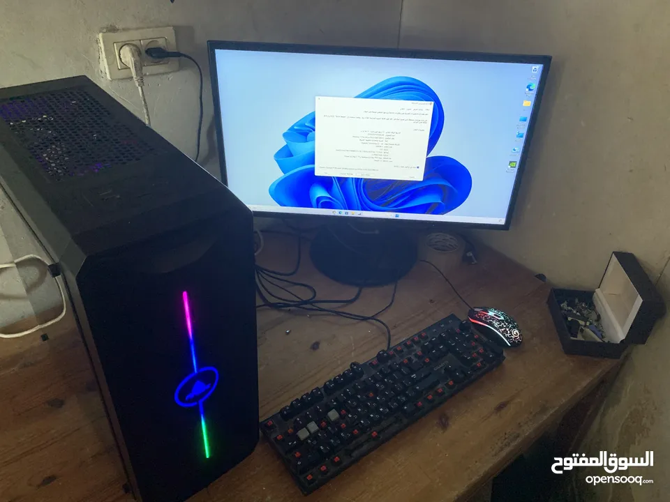 كمبيوتر جيمنج للألعاب إشي مرتب I5-9600k إشي مرتب