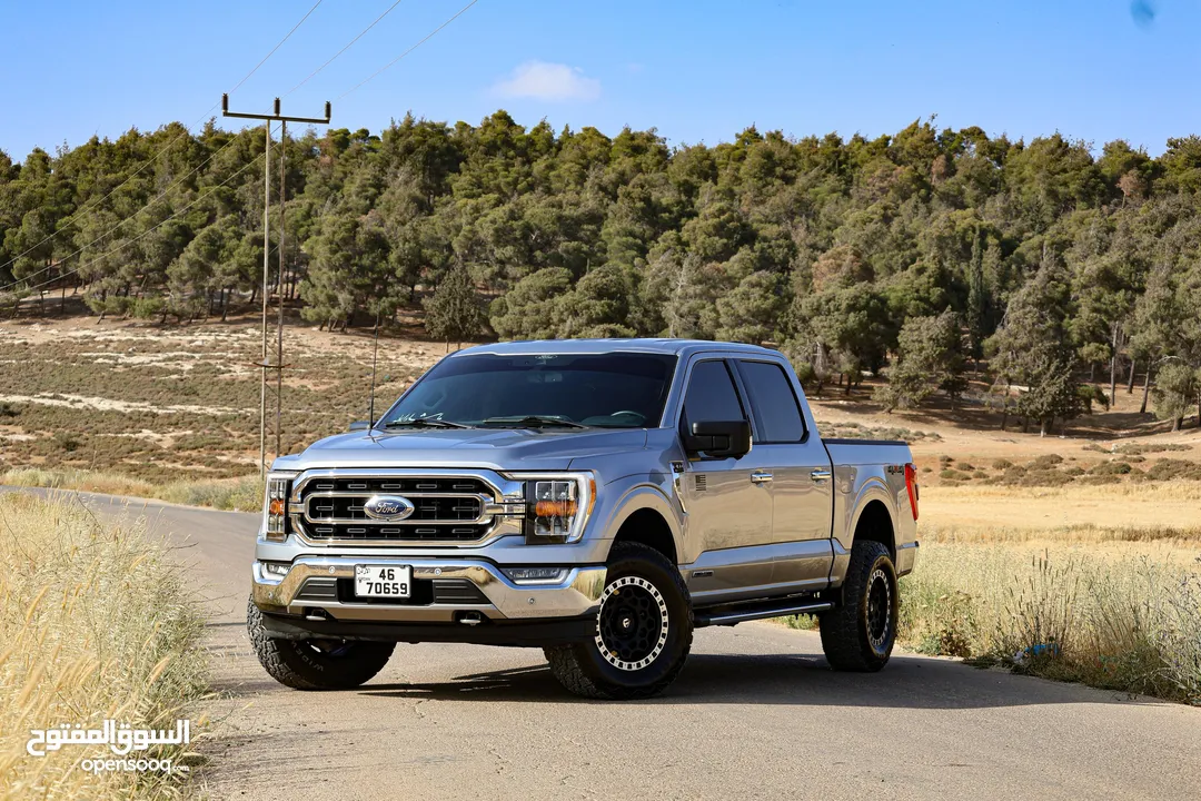 فورد F-150 2021 4X4 XLT powerboost Ford F-150 Diesl fully loaded Ford F150 202