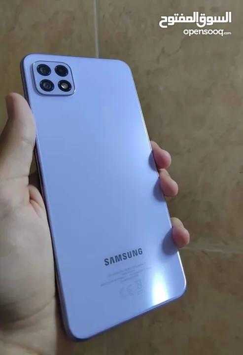 اخو الجديد Samsung A22 5G رام 8 جيجا 128 بدون كرتونه هدية كفر ولزقة وشاحن متوفر توصيل