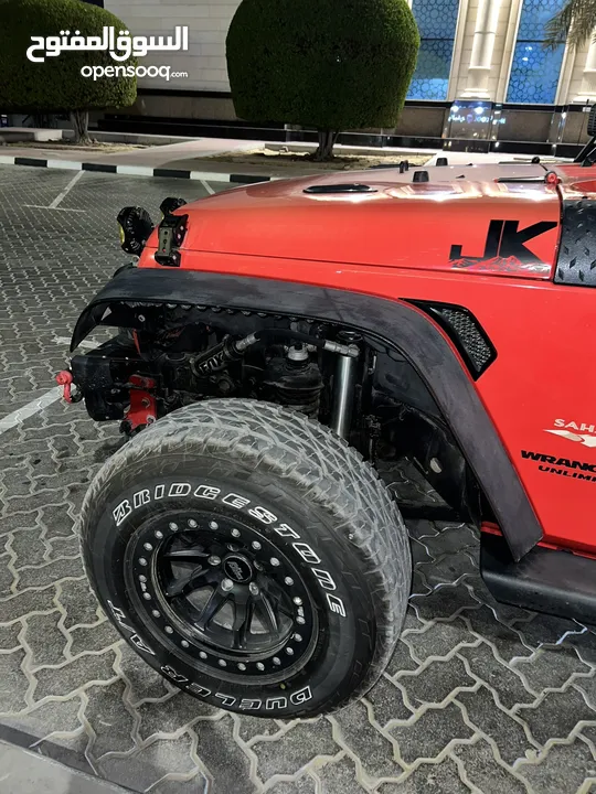 Jeep wrngler 2013 GCC perfect condition with amazing modifications