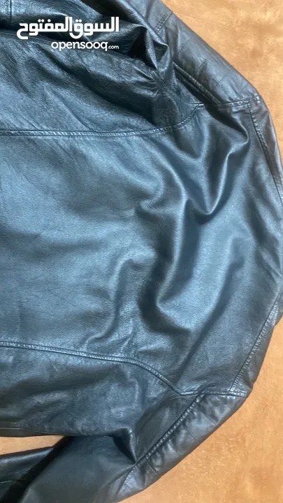 جاكيت جلد بايكر قابل للتفاوض river island leather jacket