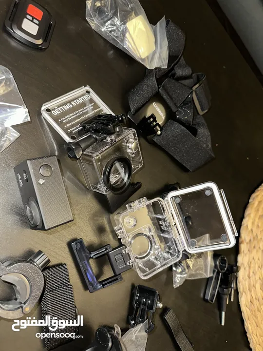 Action Camera 4k For bike  With 3 battery  and a accessories