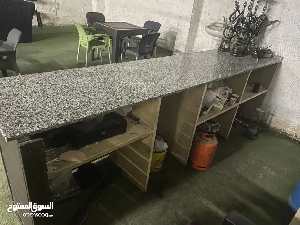 كافيه وصالة بلياردو كاملة للبيع