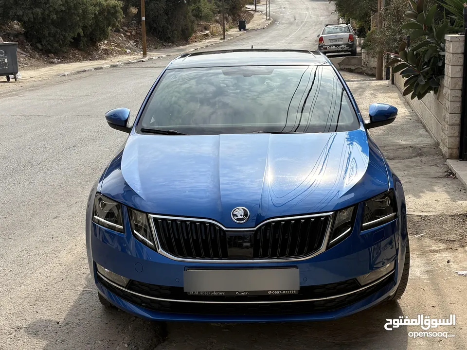 سكودا - اوكتافيا 2019 استعمال شخصي- يد اولى - كراسي جلد
