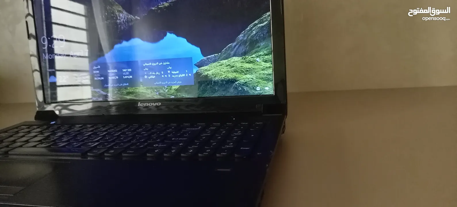 لابتوب Lenovo B570  عمل أنيق وسعر حرق! تم تخفيض السعر من 120 إلى 70 بسبب البيع المستعجل