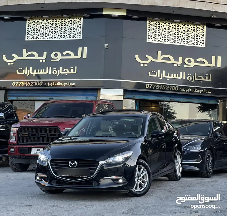 مازدا زوم 3 فل كامل مع فتحة فحص كامل 7 جيد وارد الشركة مالك ثاني