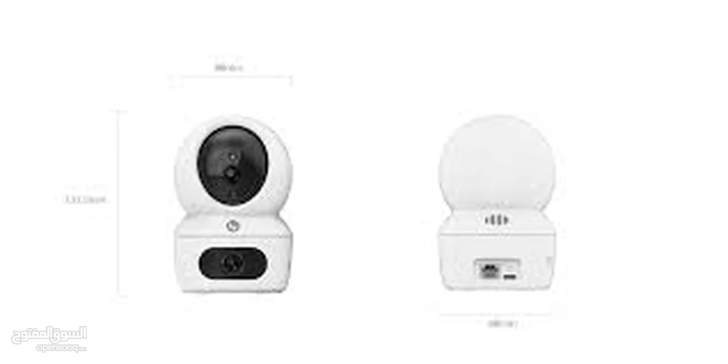 كاميرا EZVIZ H7C Dual داخلية بدقة 2K+ عدستين، صوت ثنائي، تتبع ذكي، واي فاي وتطبيق موبايل