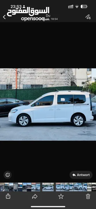 فولكسفاجن كادي بترخص 2021 عداد قليل فحص نخب استيراد الماني