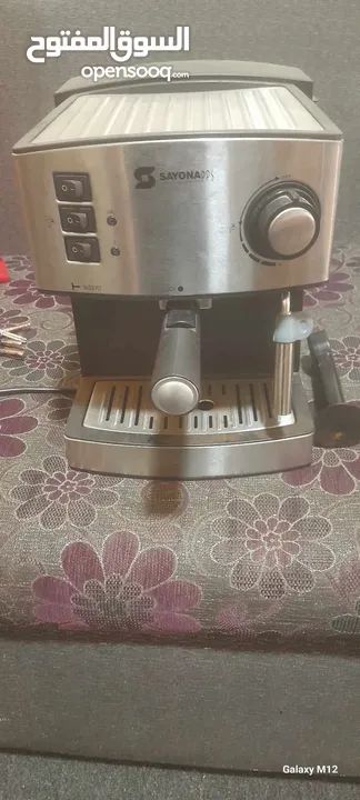 ماكينه اسبريسو بحاله الوكاله شغاله علي الغحص بمرح الحمام..........