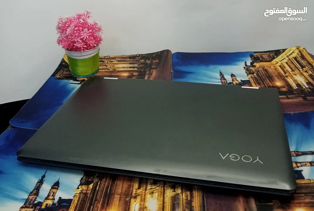 لابتوب Lenovo yoga شاشه تاتش معالج آي فايف الجيل السابع استخدام خفيف مكفول للبيع