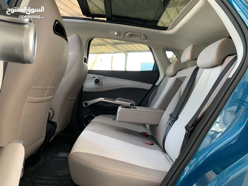 BYD YUAN PLUS 2023 بي واي ديه ايوان بلص فل الفل بنوراما عداد 5 الف كيلو بحاله الزيرو