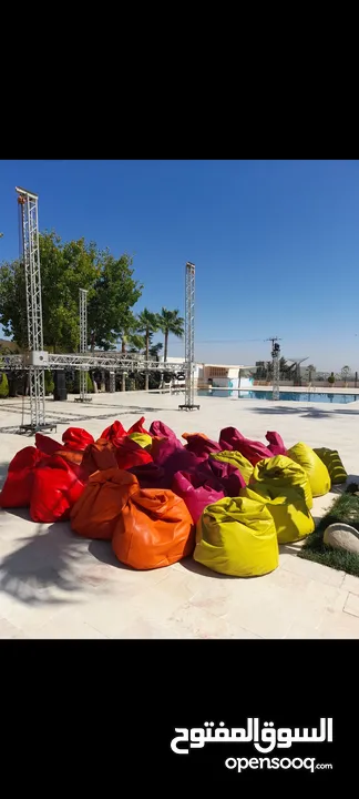 بفات beanbags للايجار اليومي /  beanbags rental / توصيل داخل عمان الغربية بدون مقابل ، free delivery