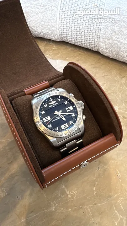 Breitling Cockpit B50 Professional EB5010 Black Dial Titanium full set box paper