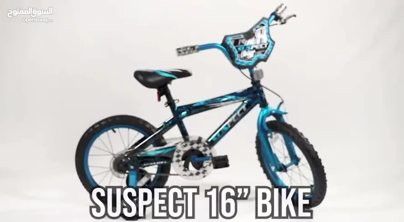 الدراجة الهوائية الامريكية للاطفال ماركة Dynacraft Suspect 16-inch Boys BMX Bike مقاس 16 انش