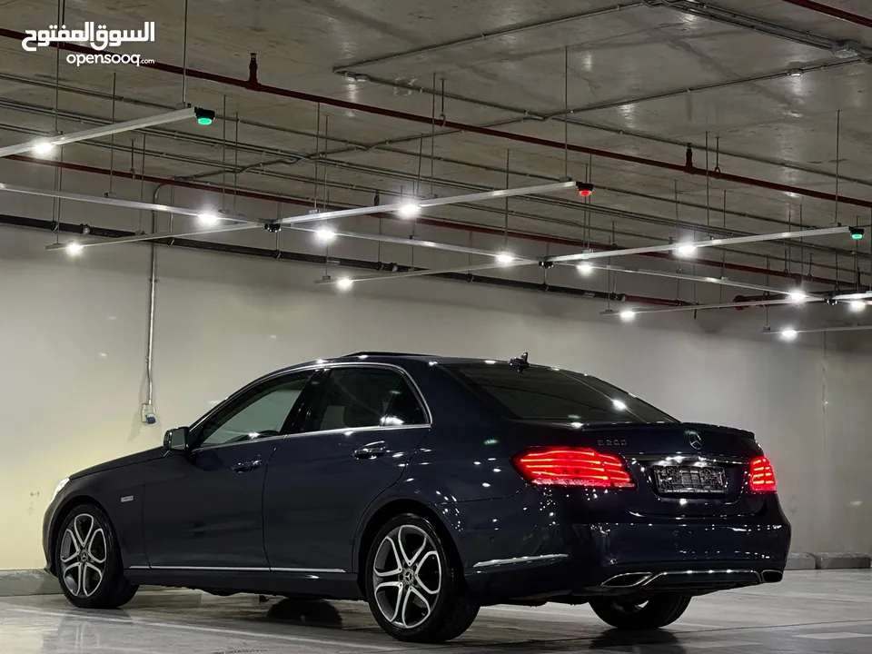 Mercedes E200 AMG Kit 2014 بحالة الوكالة