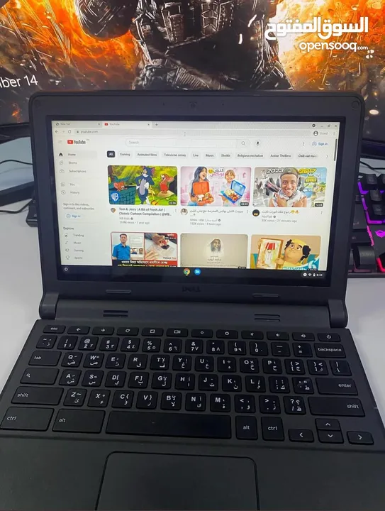 Dell Chromebook 3180 مستعمل بحالة ممتازة