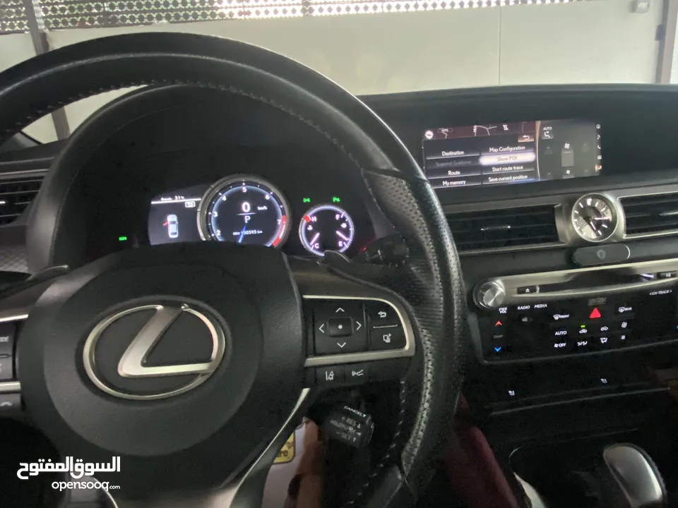 لكزس GS350 F خليجي وكالة عمان المالك الاول