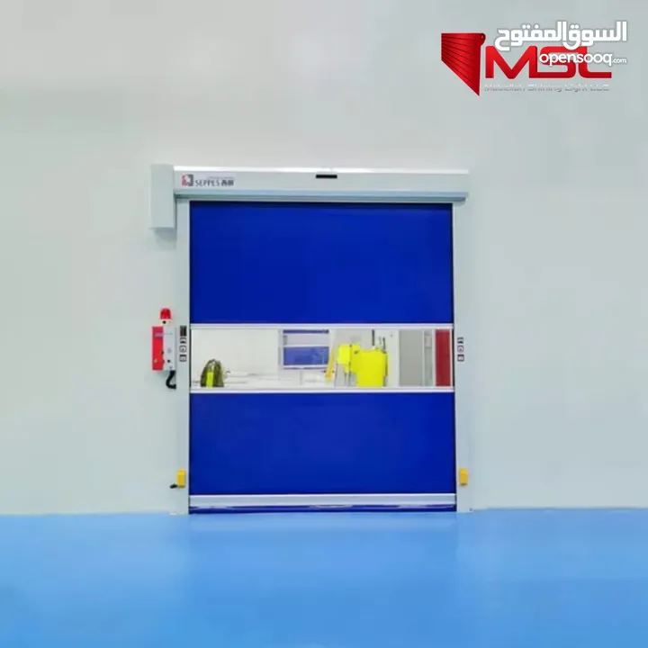 Fast Action Industrial Doors , High Speed Doors , Rapid Doors in Oman