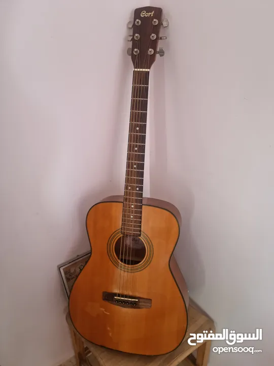 Acoustic Guitar Cort AF-550 NS جيتار اكوستك اصلي كورت اوتار جديدة موديل فخم للبيع