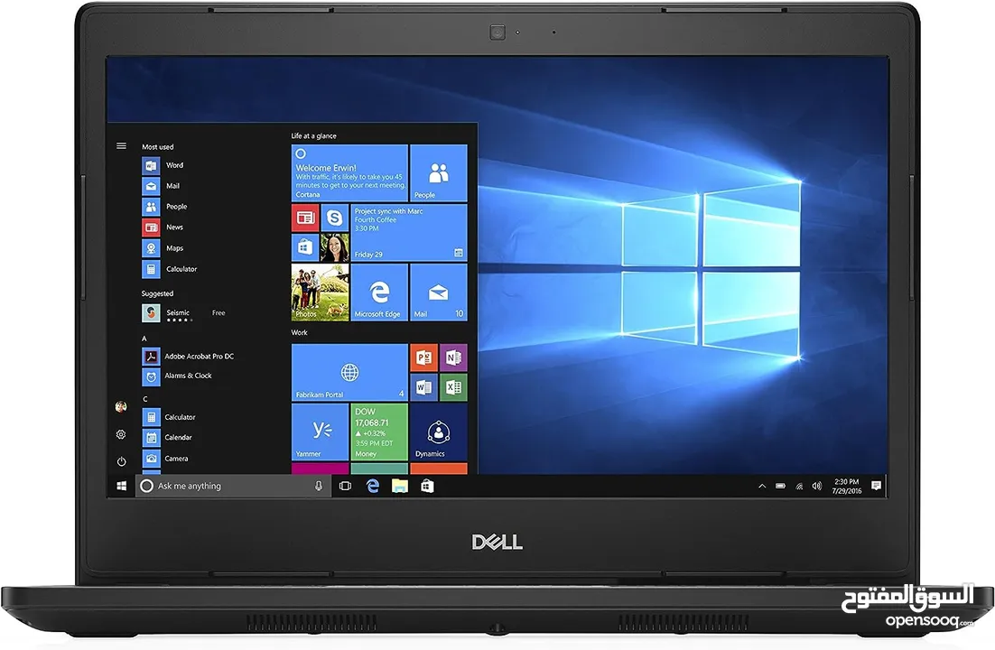 Dell Latitude 5400 Core i5 8th 8365U 256GB SSD 8GB Ram Windows 10/11 Pro Touchscreen  أنظر التفاصيل