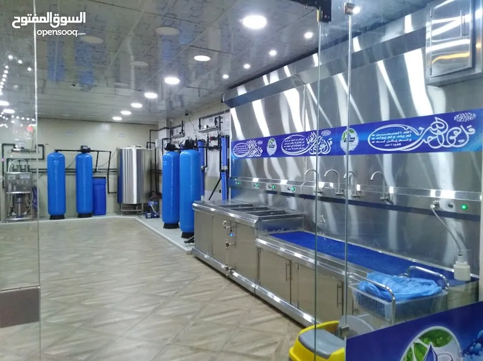 تجهيز وتركيب محطات تحليه المياه ومصنع كاسات الماء تعبئة وتغليف بكل انحاء المملكة بأسعار مناسبة للجمي