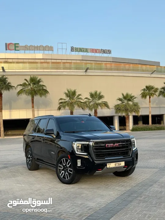 GMC YUKON AT4 2021 GCC CLEAN TITLE   جمس يوكون 2021 خليجي خالي من الحوادث و الصبغ تدخل السعودية