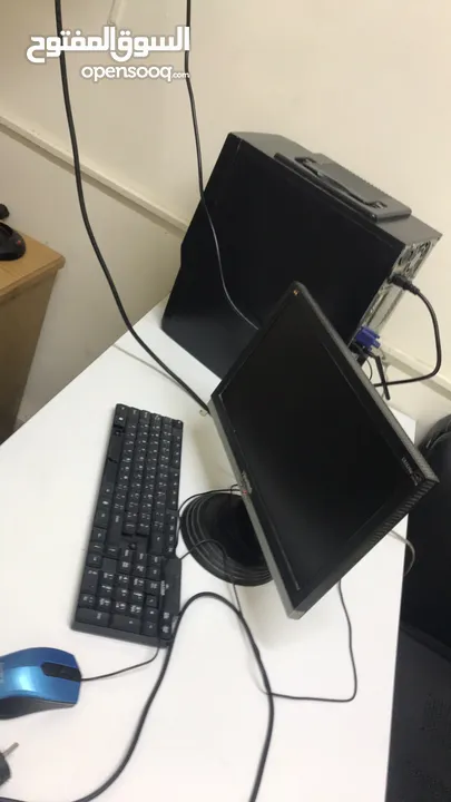 كمبيوتر مكتبي للبيع شاهد الوصف