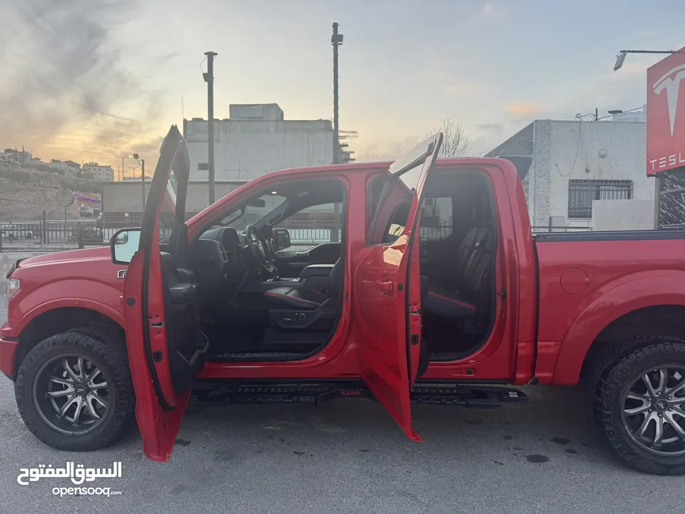 ‏Ford f150 2018 4x4 ‏clean title فحص كامل 7 جيد