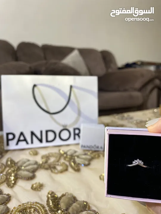 خاتم باندورا الأصلي مع الفاتورة PANDORA