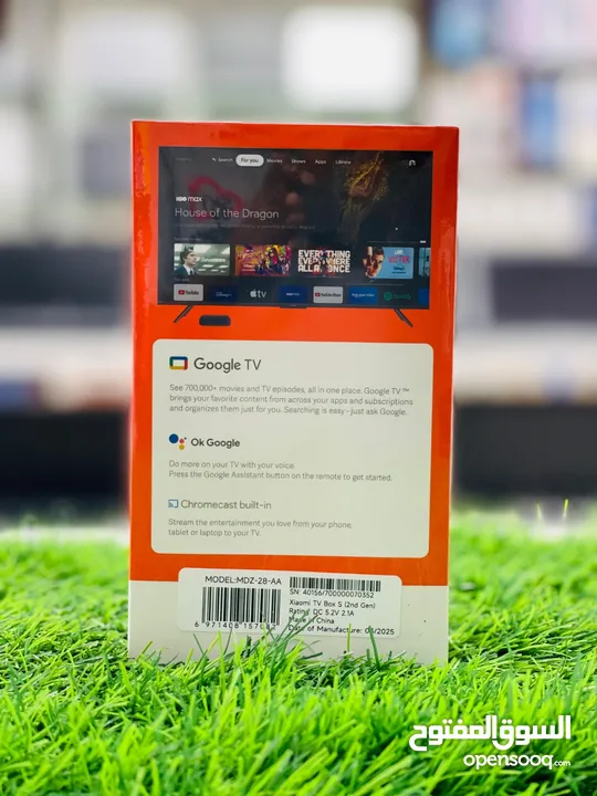 XIAOMI MI TV BOX S 2ND GEN 4K WITH GOOGLE TV