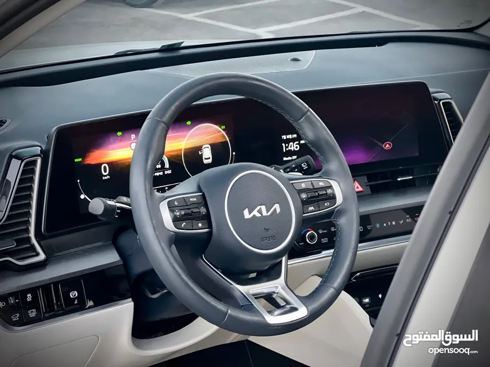 كايا سبورتاج  2022 فل الفل فتحة سقف  2x4 ///240Hp بنزين + كهرباء  ( Haybrid) 1600cc