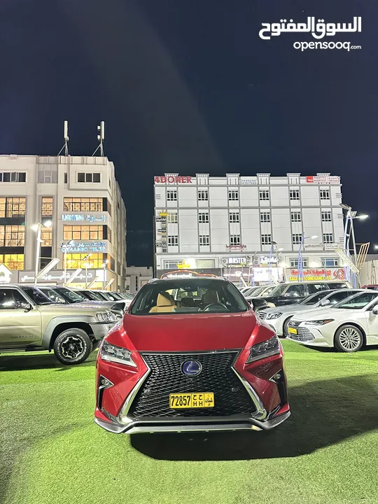 لكزس ار اكس 350 F Sport خليجي فول ابشن