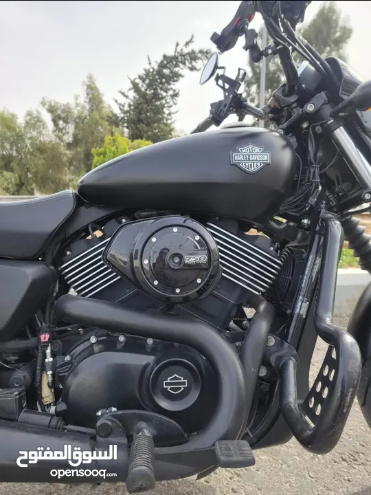 harley davidson street 750cc ممشى قليل وكالة