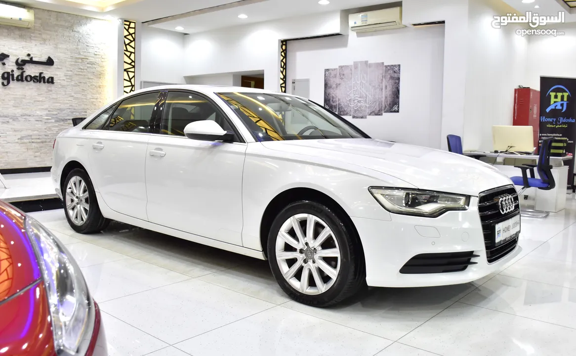 Audi A6 35TFSi ( 2015 Model ) in White Color GCC Specs