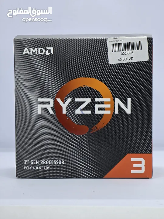 Ryzen 3 3100 New (open box) مع المبرد