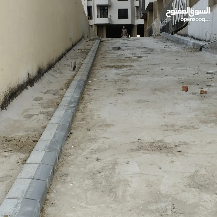تركيب انترلوك وبندوره