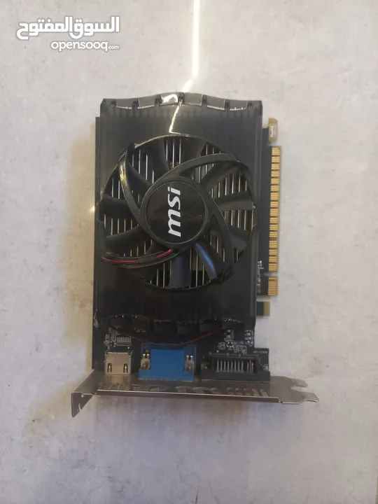 MSI GeForce GT 730 – 4 GB DDR3 – Low-Profile / PCIe 2.0 – حالة ممتازة