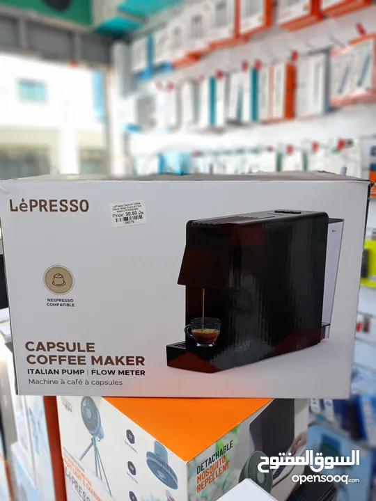 LEPRESSO CAPSULE COFFEE MAKER BRAND NEW