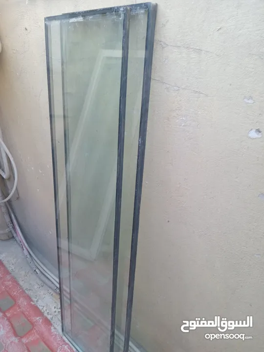 شبابيك المنيوم ثقال ممتاز بحاله جيده مستعمالات