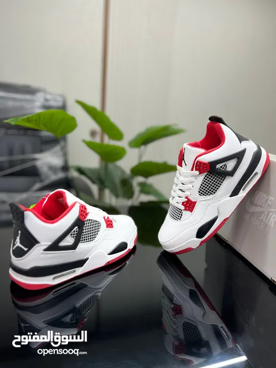 Jordan 4 الجديد الحصري طبي  ماركة مميزة راحة وحيوية ونشاط  كوالتي  ألوان مميزه  45-40