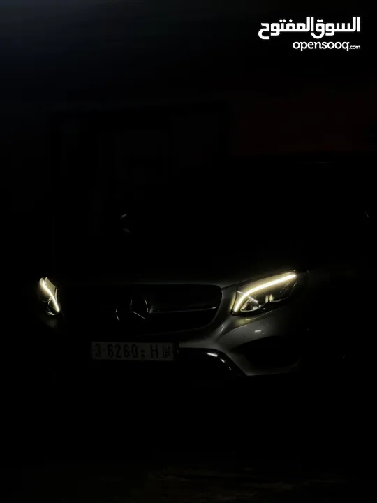 مرسيدس glc coupe ترخيص 2018 ماشية 60 الف والسيارة نضيفة مع كتير اضافات