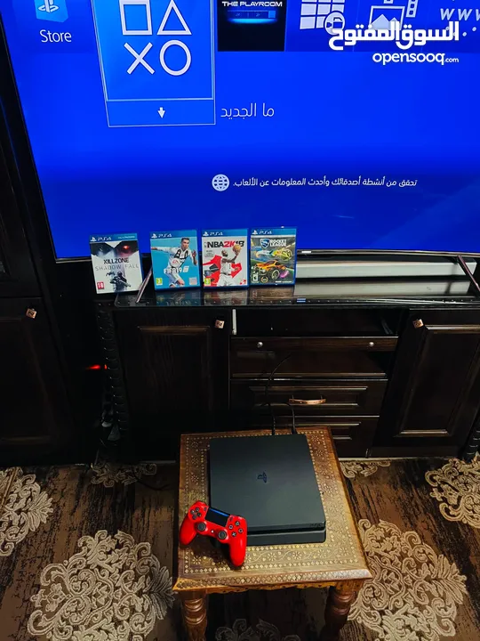 Playstation 4 Slim  بلاستينش 4 سلم