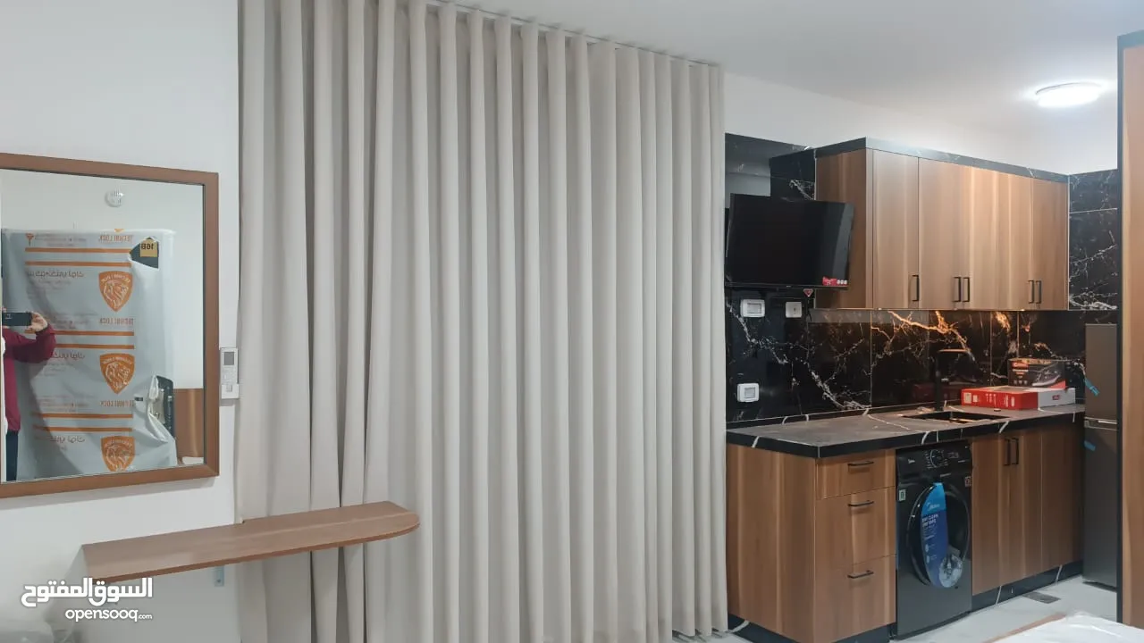 للايجار أستوديو جديد مفروش في بيرزيت