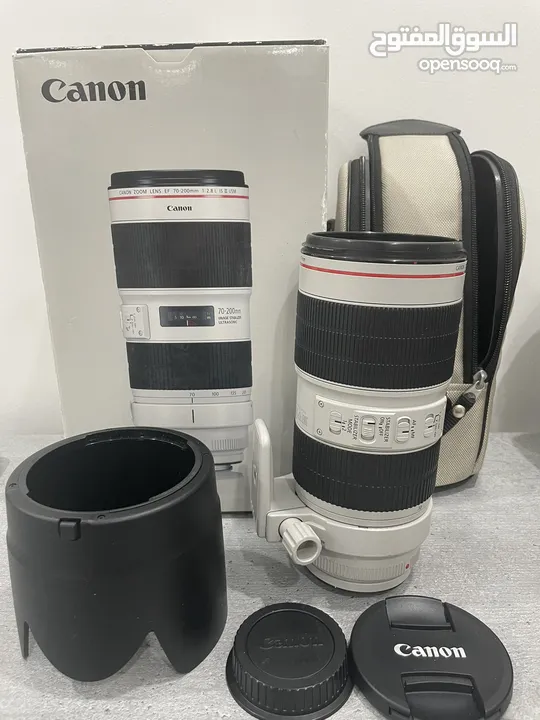 عدسة كانون Canon 70-200m F 2.8 III USM